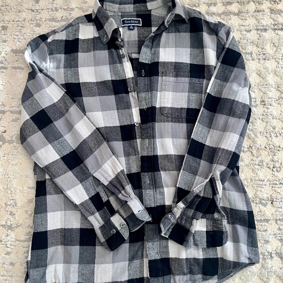 Unisex Flannel Shirt from Club Room  ~ MEDIUM ~ 100% Cotton - Picture 1 of 4